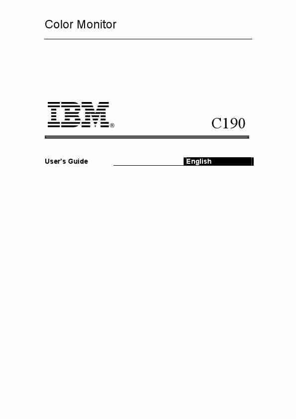 IBM Computer Monitor C190-page_pdf